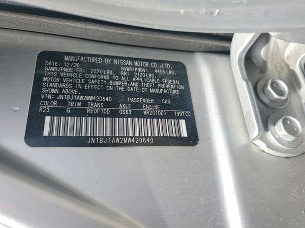 2021 NISSAN ROGUE SPORT