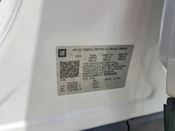 2018 CHEVROLET EQUINOX Premier (1LZ)