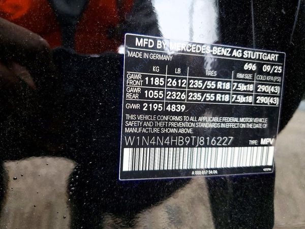 2026 MERCEDES-BENZ GLA 250 4M GLA250 4MATIC — VINS