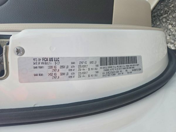 2018 CHRYSLER PACIFICA Touring Plus
