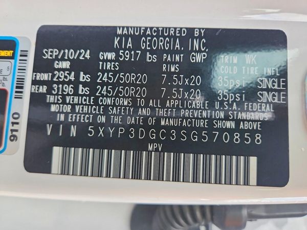 2025 KIA TELLURIDE