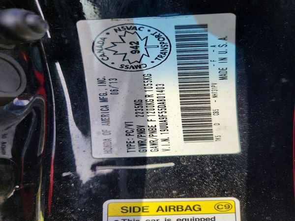 2013 ACURA TL SH-AWD TECH