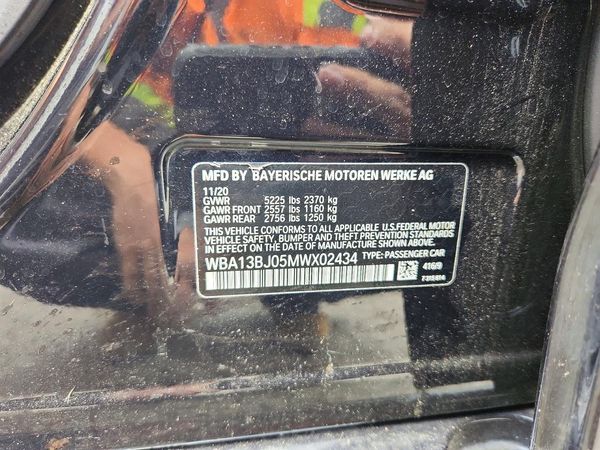 2021 BMW 530 xDrive