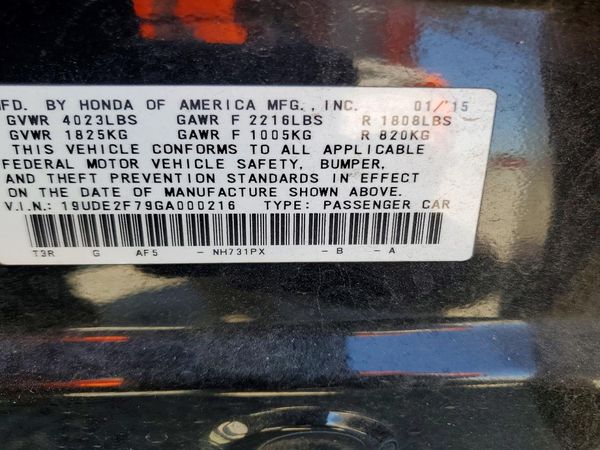 2016 ACURA ILX Premium/Tech