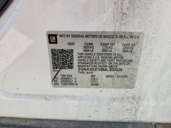 2021 CHEVROLET EQUINOX LT (1LT)