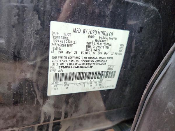 2020 FORD EDGE SEL