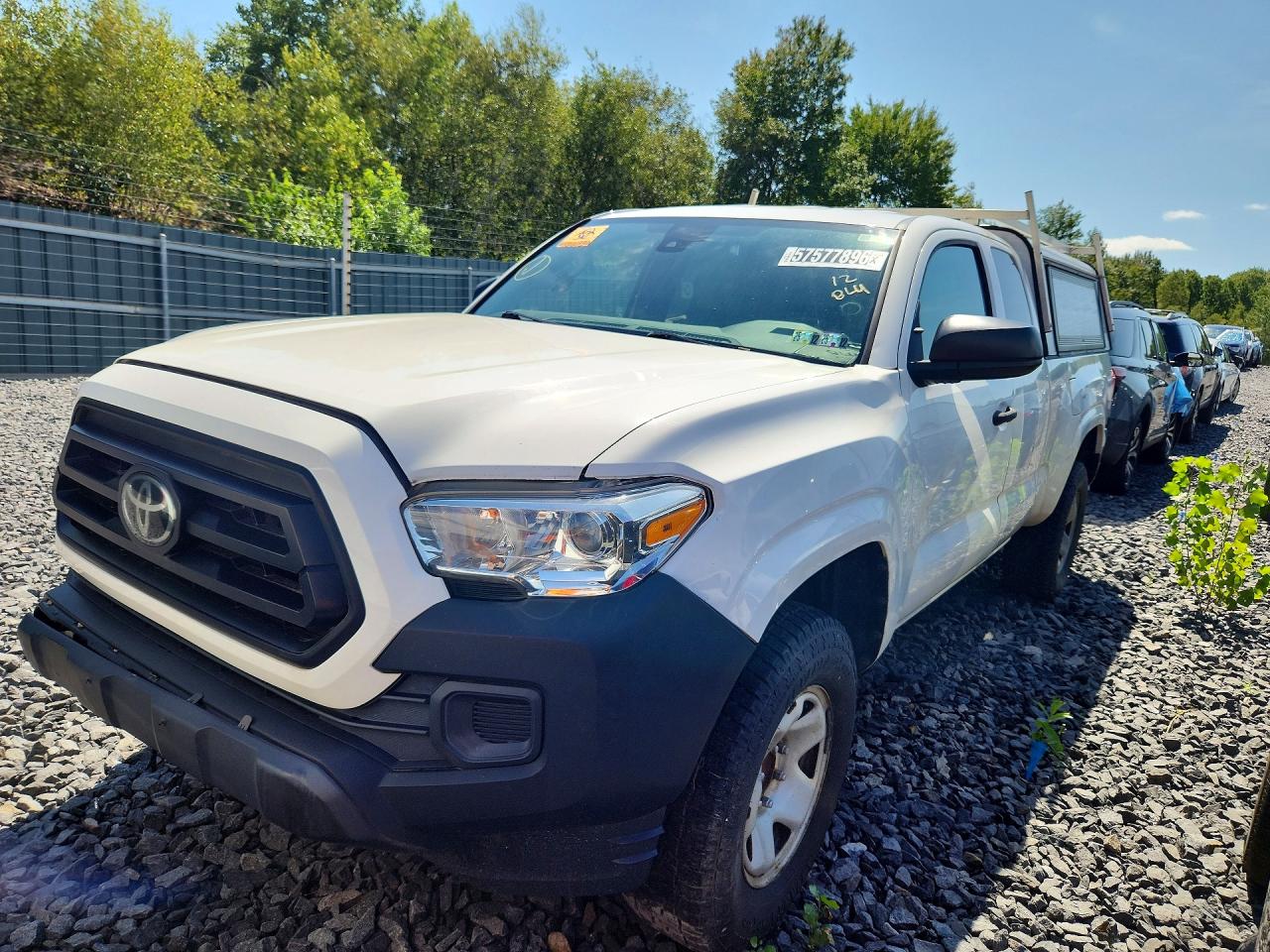 2021 TOYOTA TACOMA SR5 — Front 3/4