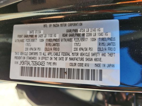 2025 MAZDA CX-5
