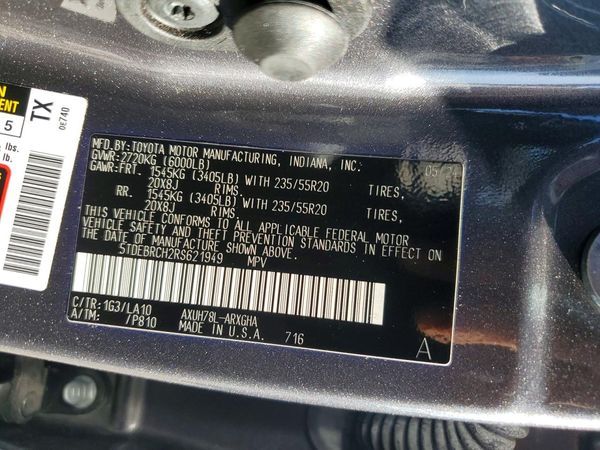 2024 TOYOTA HIGHLANDER HYBRID Platinum