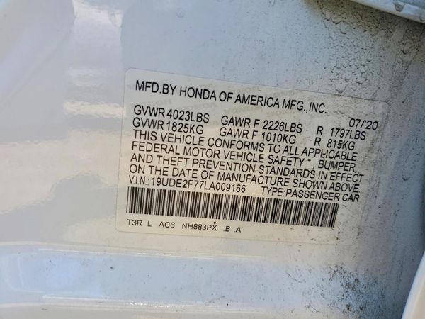 2020 ACURA ILX