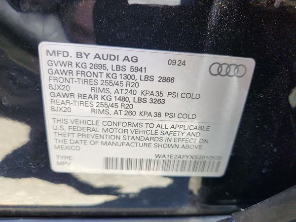 2025 AUDI Q5 E
