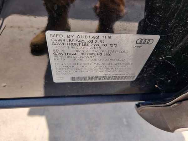 2016 AUDI Q5 quattro Premium Plus — VINS