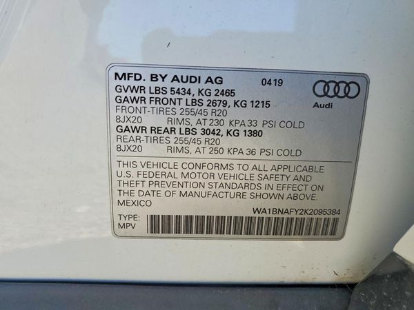 2019 AUDI Q5