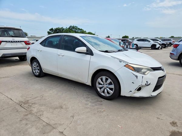 2016 TOYOTA COROLLA L/LE