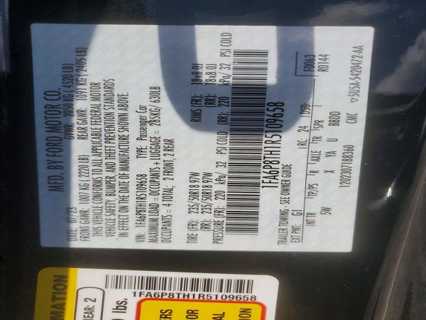 2024 FORD MUSTANG I4