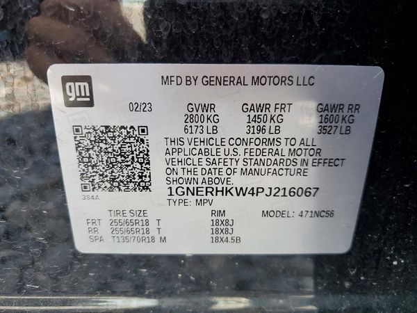 2023 CHEVROLET TRAVERSE LT