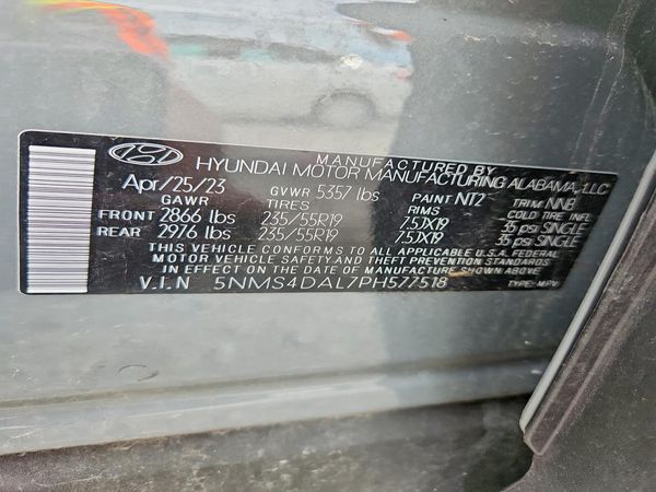 2023 HYUNDAI SANTA FE Limited