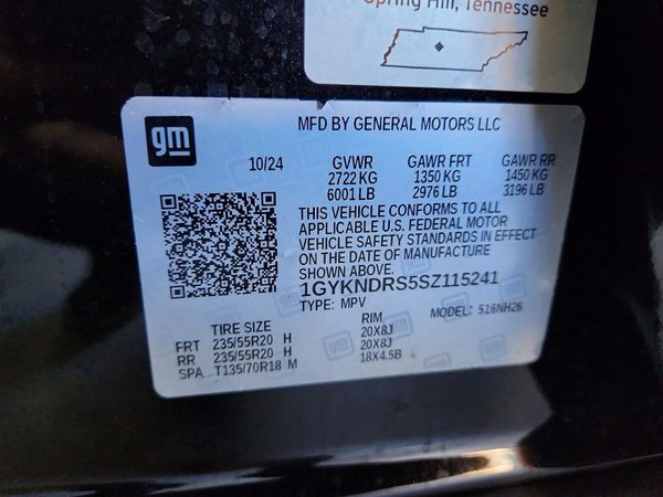 2025 CADILLAC XT5