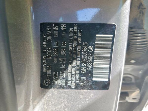 2025 HYUNDAI ELANTRA SEL Convenience