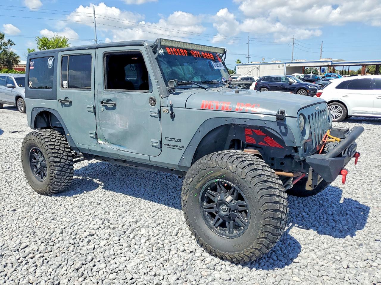 2015 JEEP WRANGLER UNLIMITED SPORT 4X4