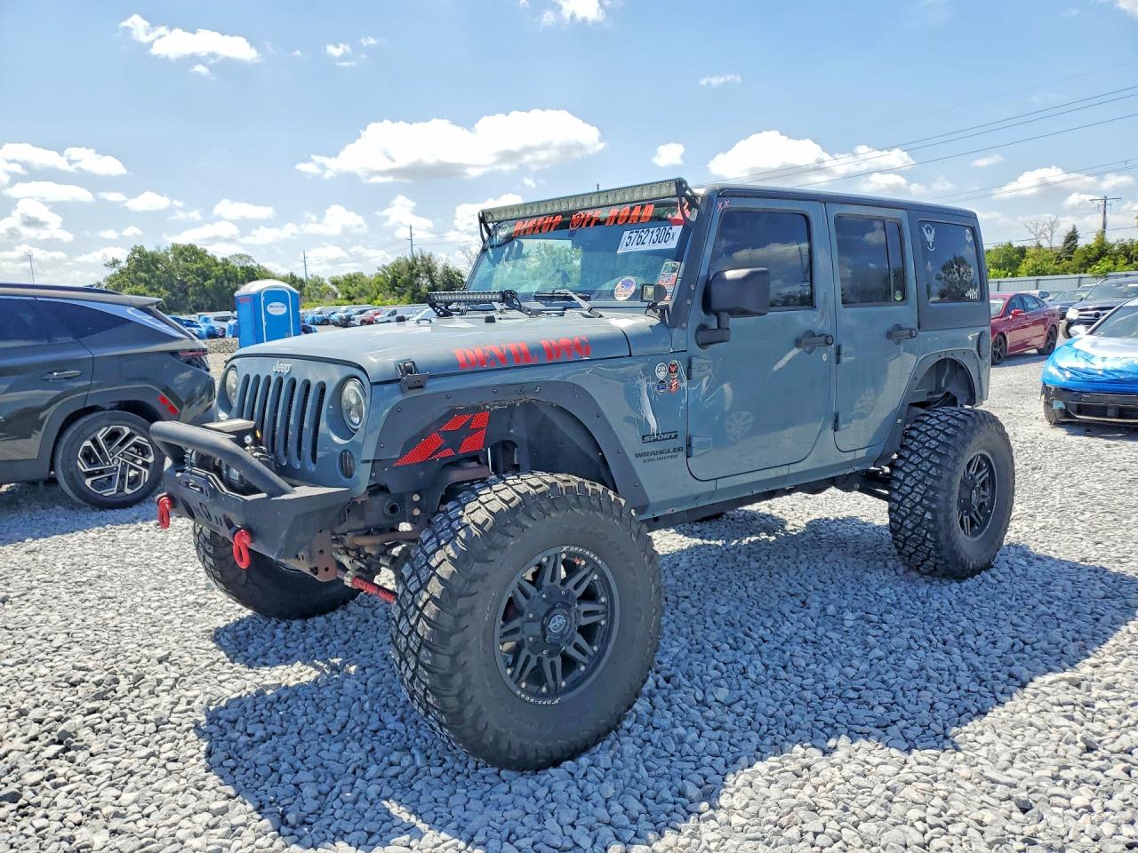 2015 JEEP WRANGLER UNLIMITED SPORT 4X4