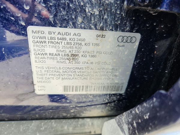 2022 AUDI Q5