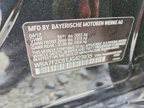 2018 BMW 750 xDrive