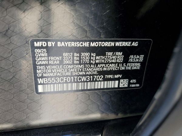 2026 BMW IX xDrive60