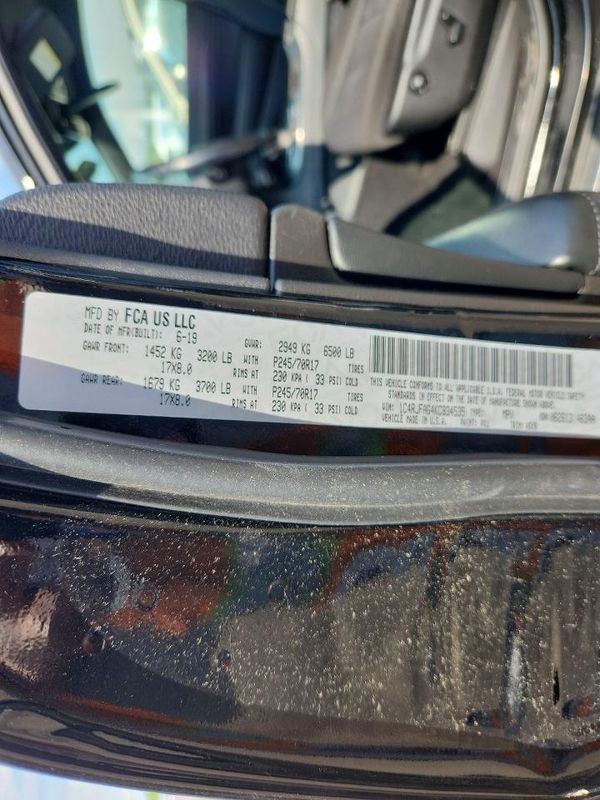 2019 JEEP GRAND CHEROKEE