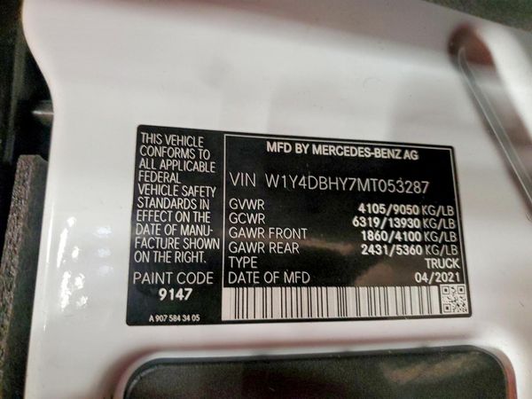 2021 MERCEDES-BENZ SPRINTER 907 (VS30)
