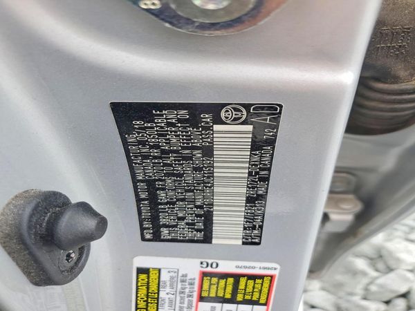2018 TOYOTA COROLLA L/LE/SE/XLE/XSE
