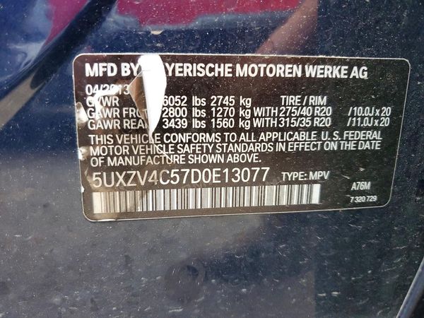 2013 BMW X5 xDrive35i