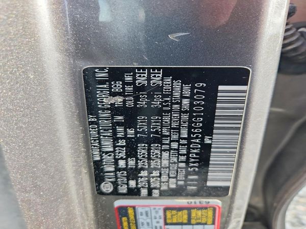 2016 KIA SORENTO SX / SX Limited