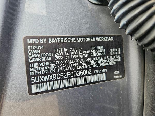 2014 BMW X3 xDrive28i