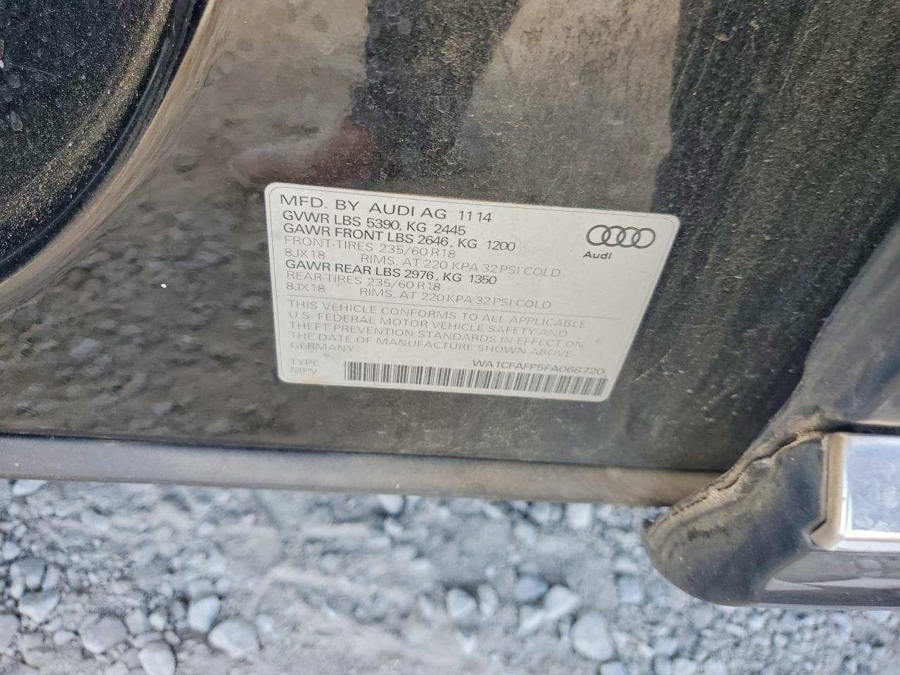 2015 AUDI Q5