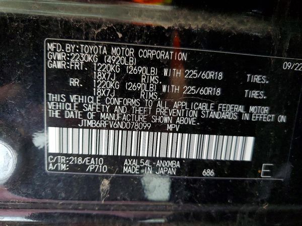 2022 TOYOTA RAV4 XLE Premium