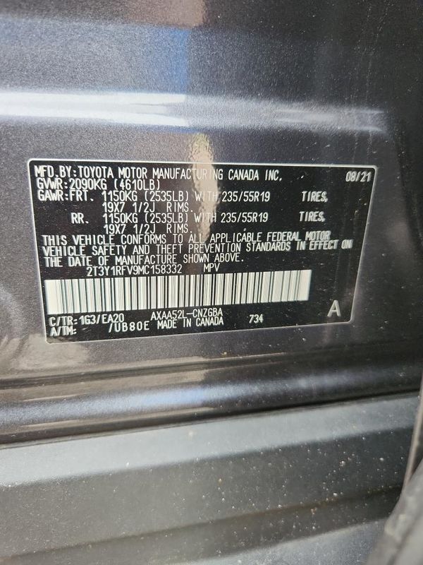 2021 TOYOTA RAV4 Limited