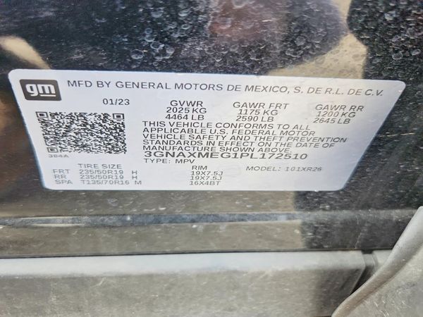 2023 CHEVROLET EQUINOX RS (3LT)