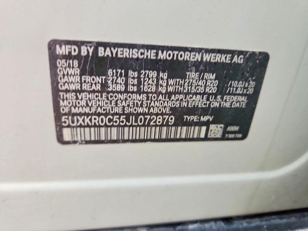 2018 BMW X5 xDrive35i
