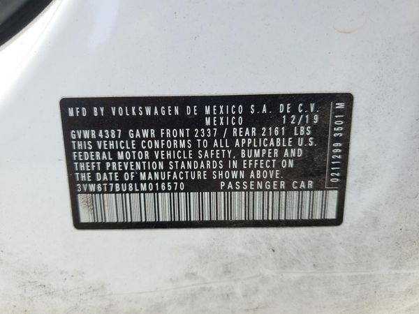 2020 VOLKSWAGEN JETTA