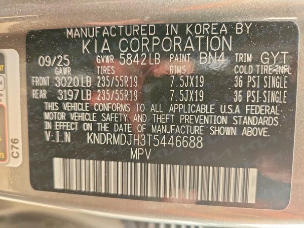 2026 KIA SORENTO