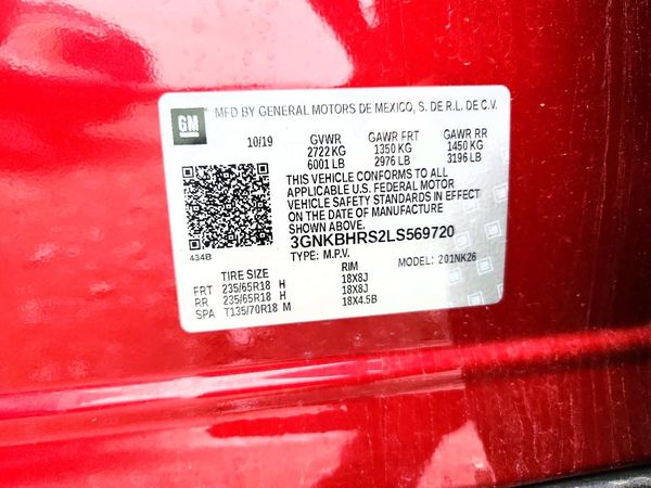 2020 CHEVROLET BLAZER 2LT
