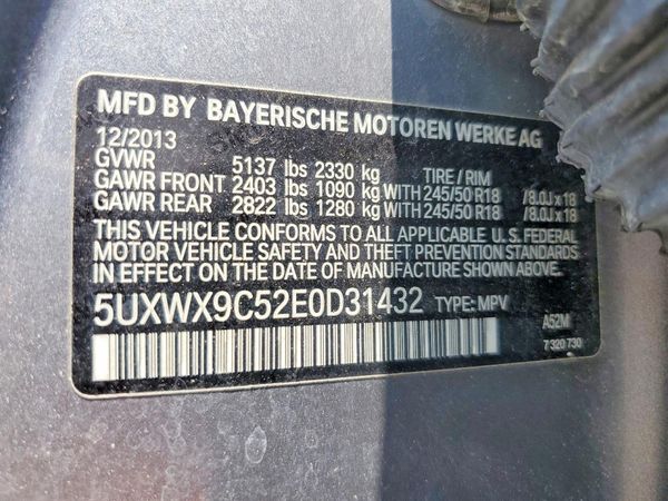 2014 BMW X3 xDrive28i