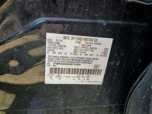 2019 FORD EDGE Titanium