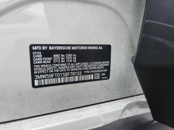 2025 BMW M340I