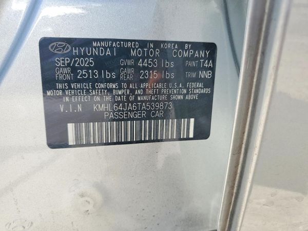 2026 HYUNDAI SONATA SEL SEL Sport