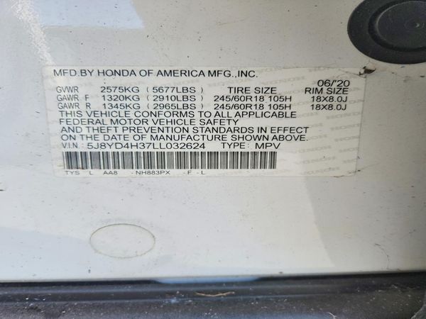 2020 ACURA MDX SH-AWD