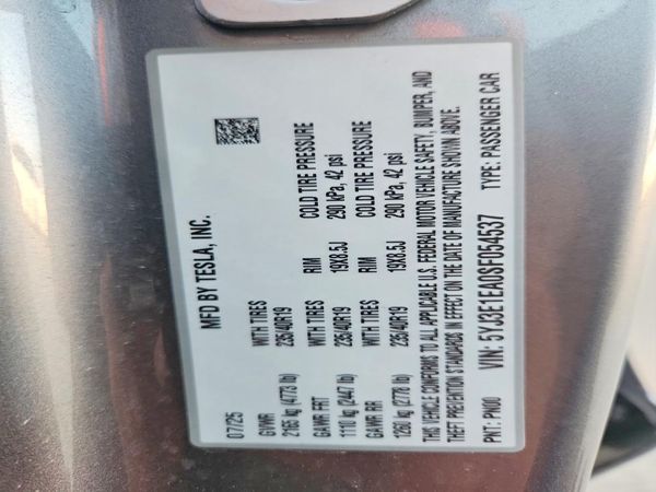 2025 TESLA MODEL 3