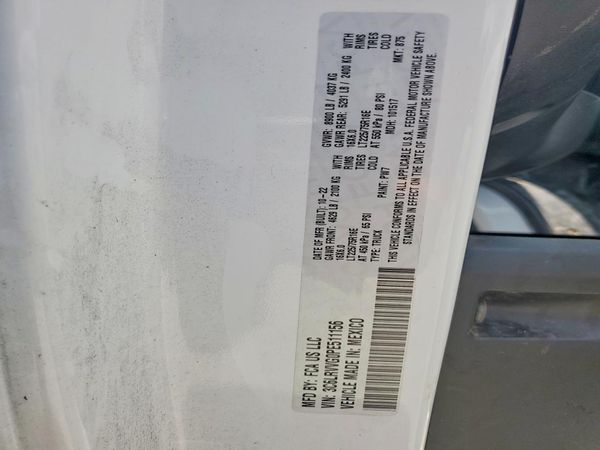 2023 RAM PROMASTER 2500 Standard Roof