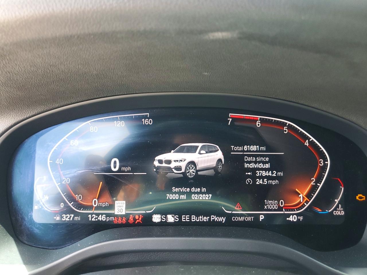 2020 BMW X3 sDrive30i